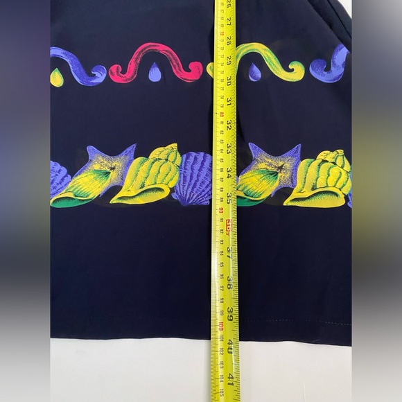 Handmade Pleated Dress Seashell theme Short sleeve - Picture 6 of 13